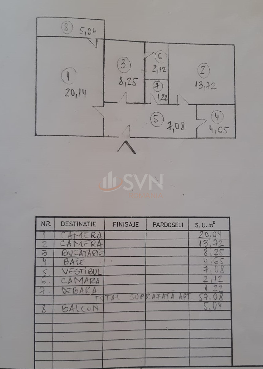 Apartament, 2 camere Bucuresti/Decebal