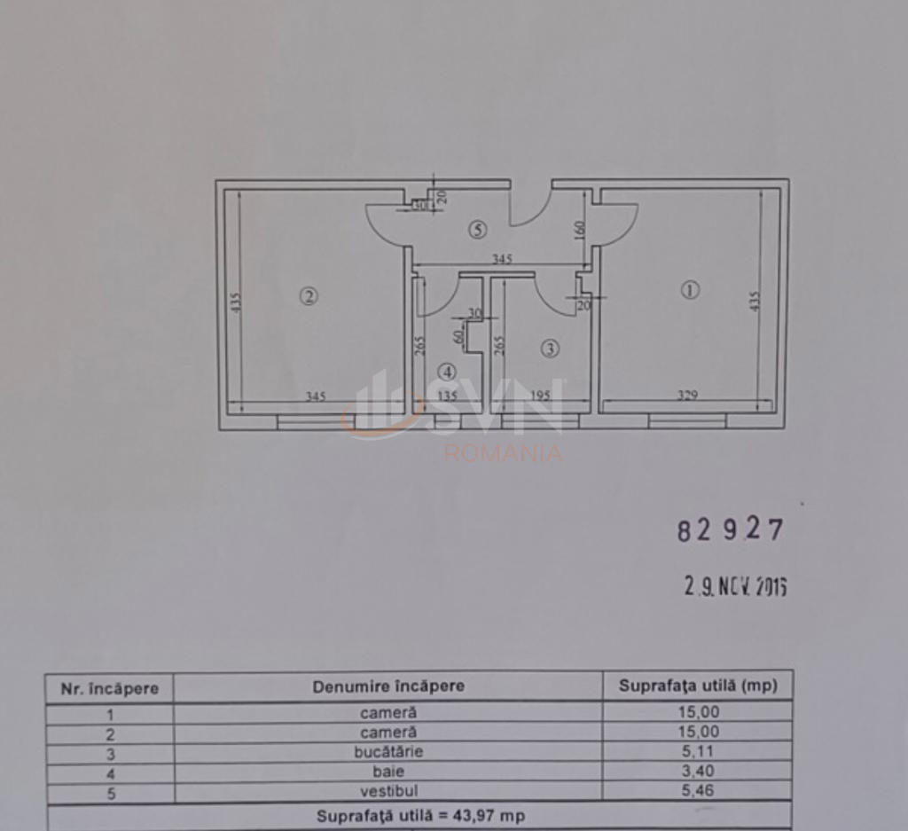 Apartament, 2 camere Bucuresti/Titan