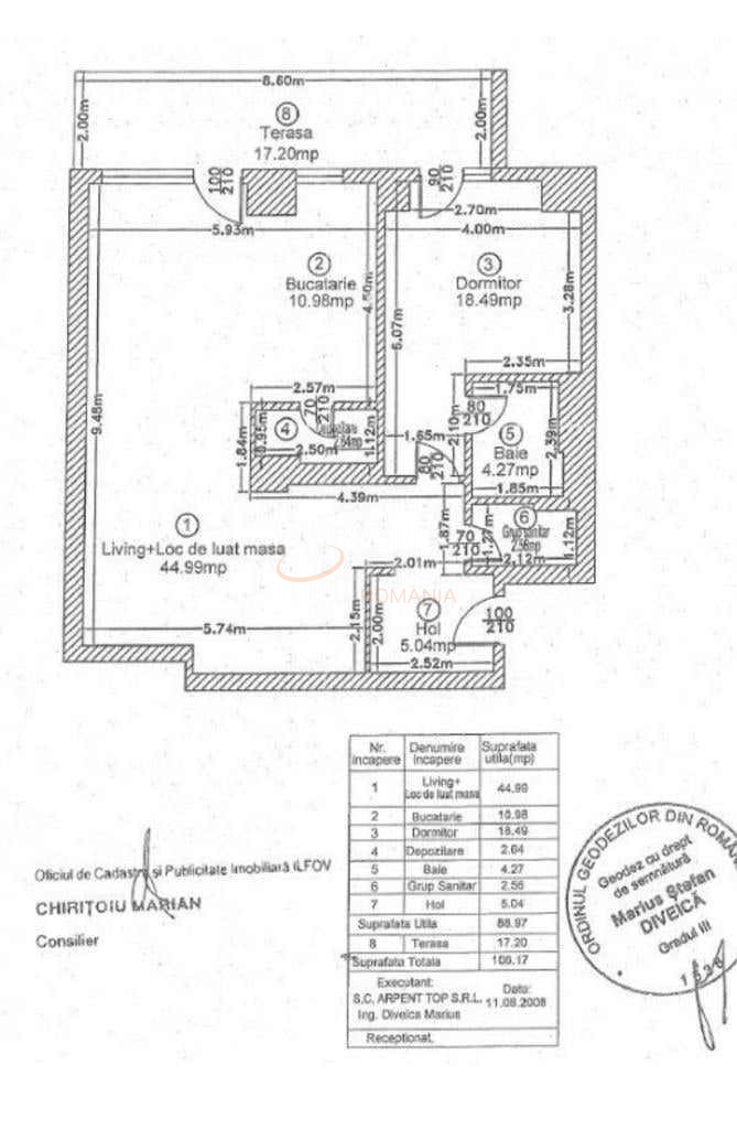 Apartament, 2 camere Ilfov/Tunari