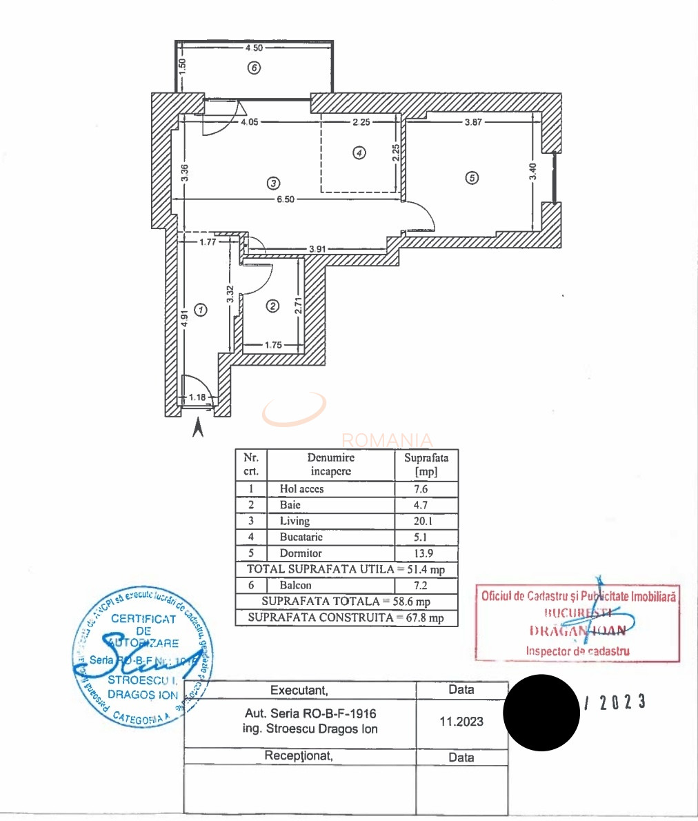 Apartament, 2 camere Bucuresti/Cotroceni