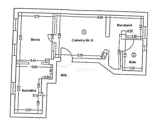 Apartament, 2 camere Bucuresti/Beller
