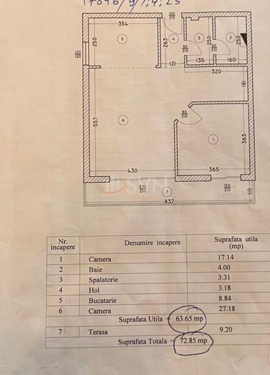 Apartament, 2 camere Bucuresti/Sisesti
