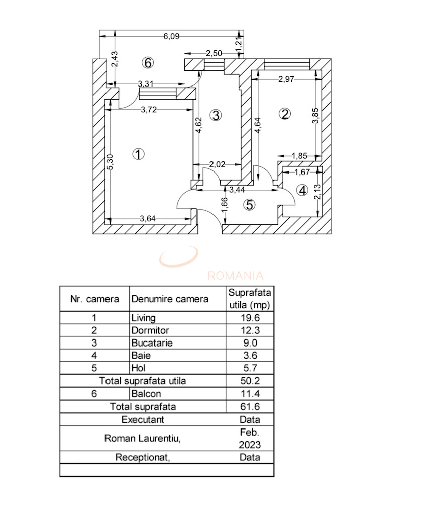 Apartament, 2 camere Bucuresti/Aviatiei