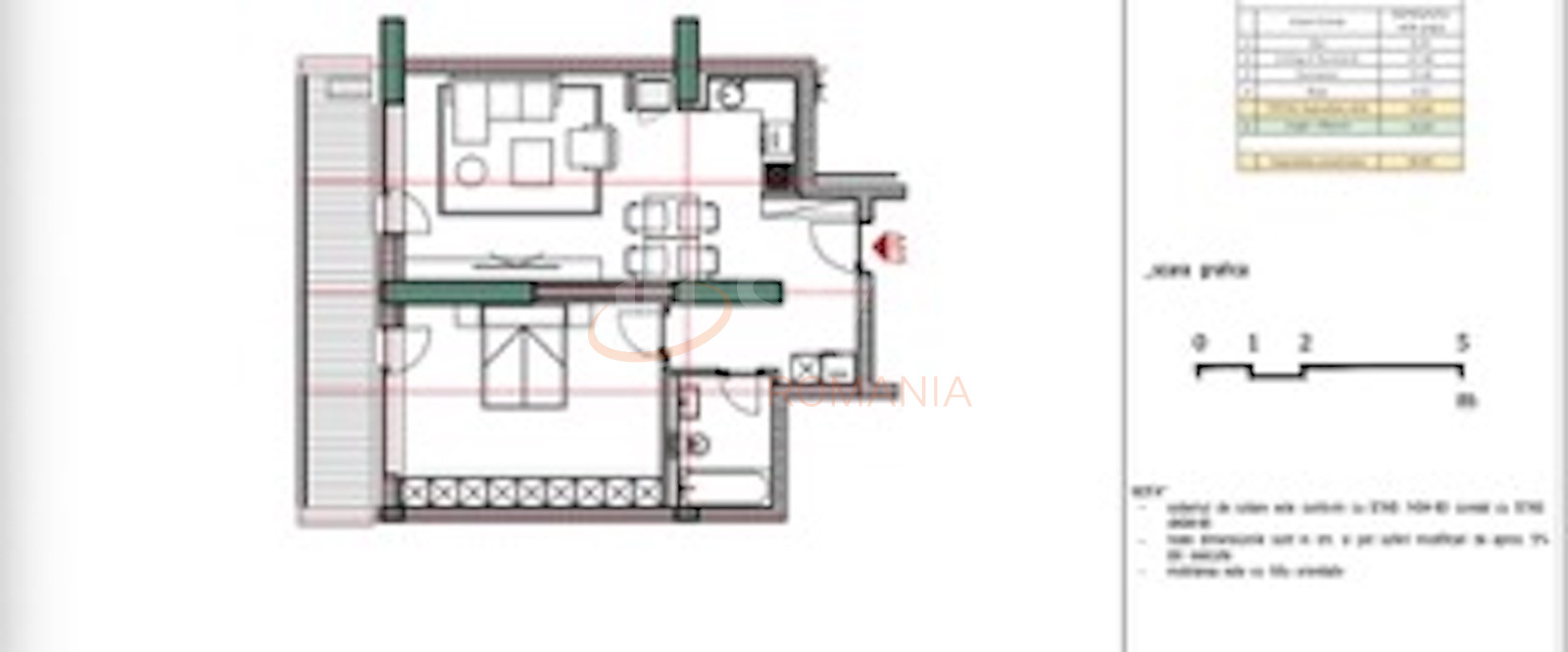 Apartament, 2 camere Bucuresti/Pipera