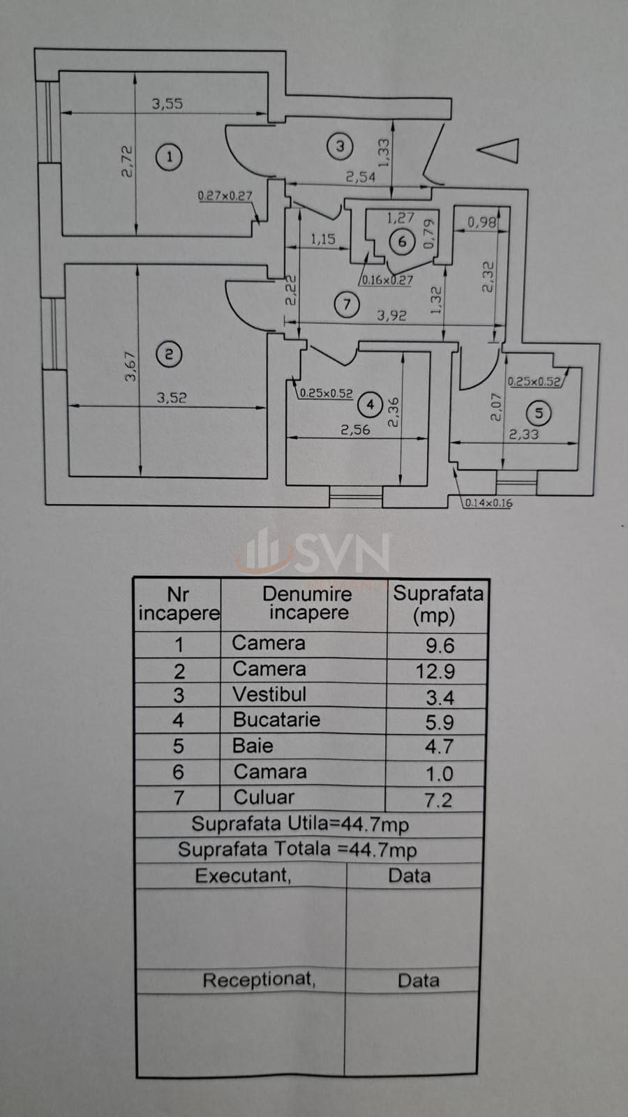 Apartament, 2 camere Bucuresti/Floreasca