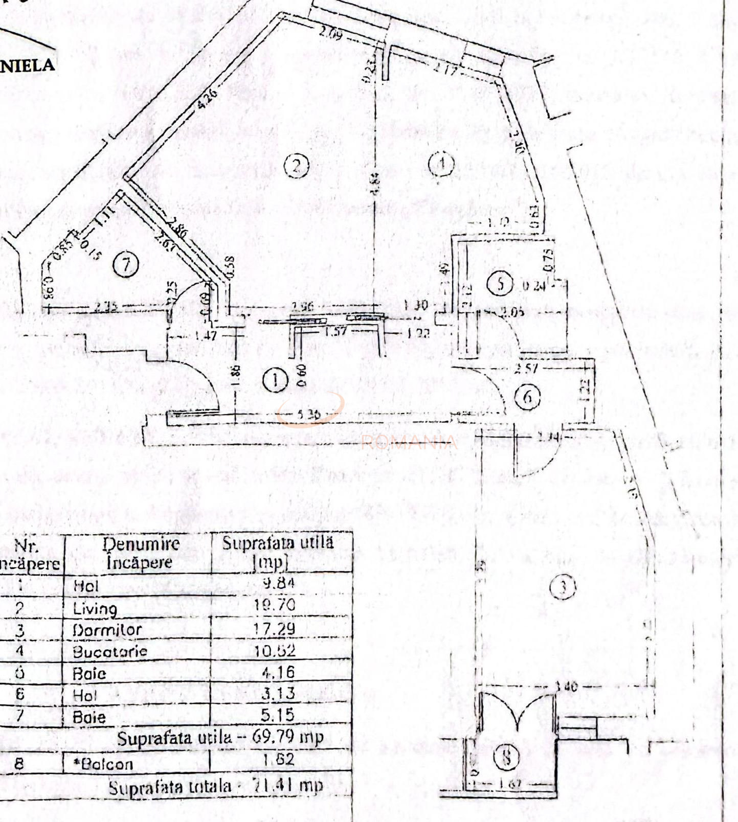 Apartament, 2 camere Bucuresti/Ferdinand
