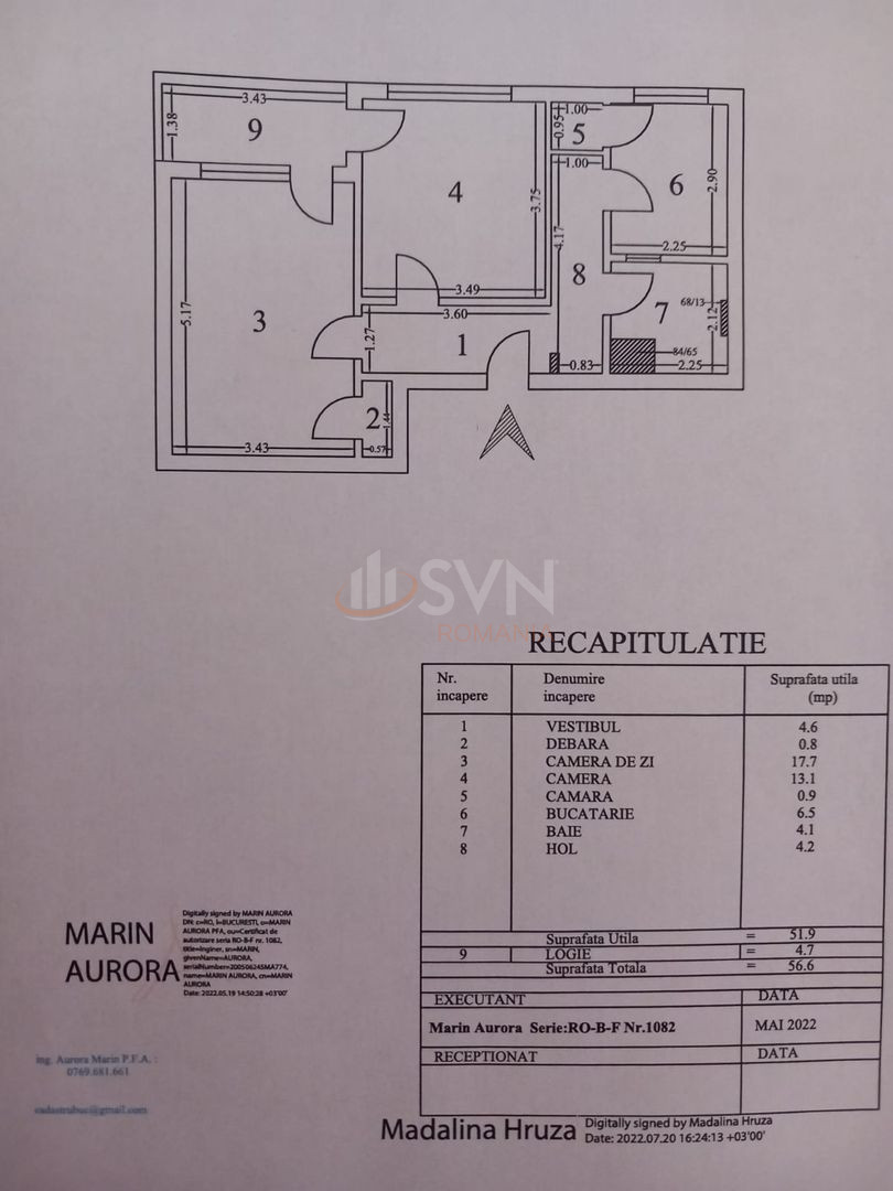 Apartament, 2 camere Bucuresti/Arcul De Triumf