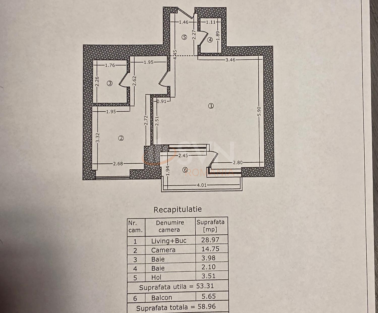 Apartament, 2 camere Bucuresti/Aviatiei
