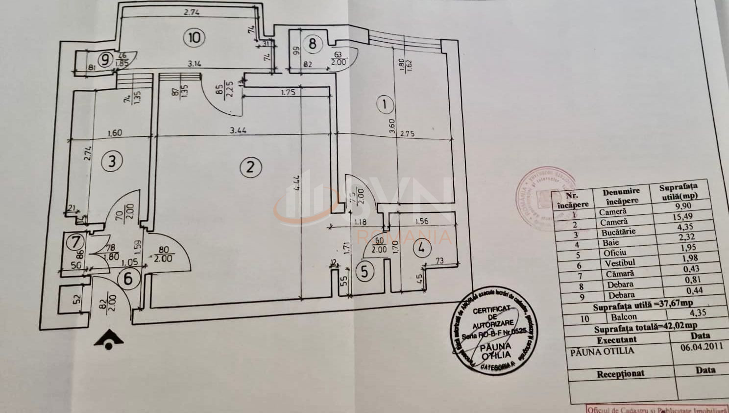 Apartament, 2 camere Bucuresti/Piata Unirii (s3)