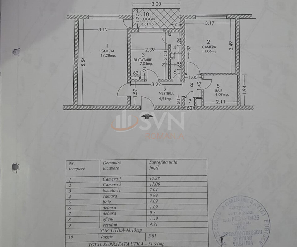 Apartament, 2 camere Bucuresti/Uverturii