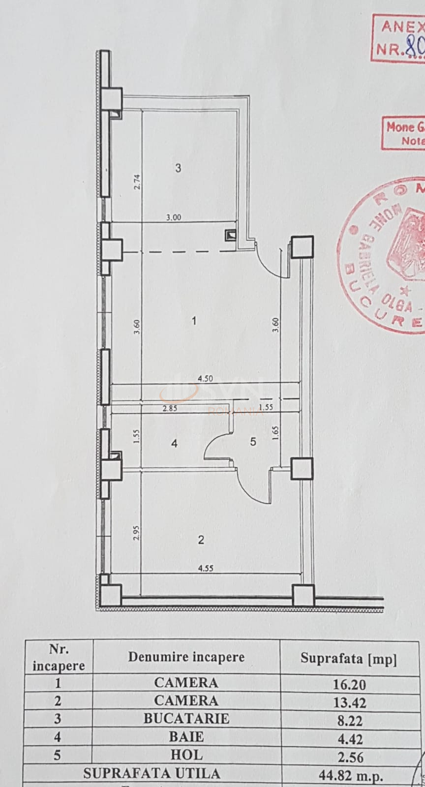 Apartament, 2 camere Bucuresti/1 Decembrie 1918