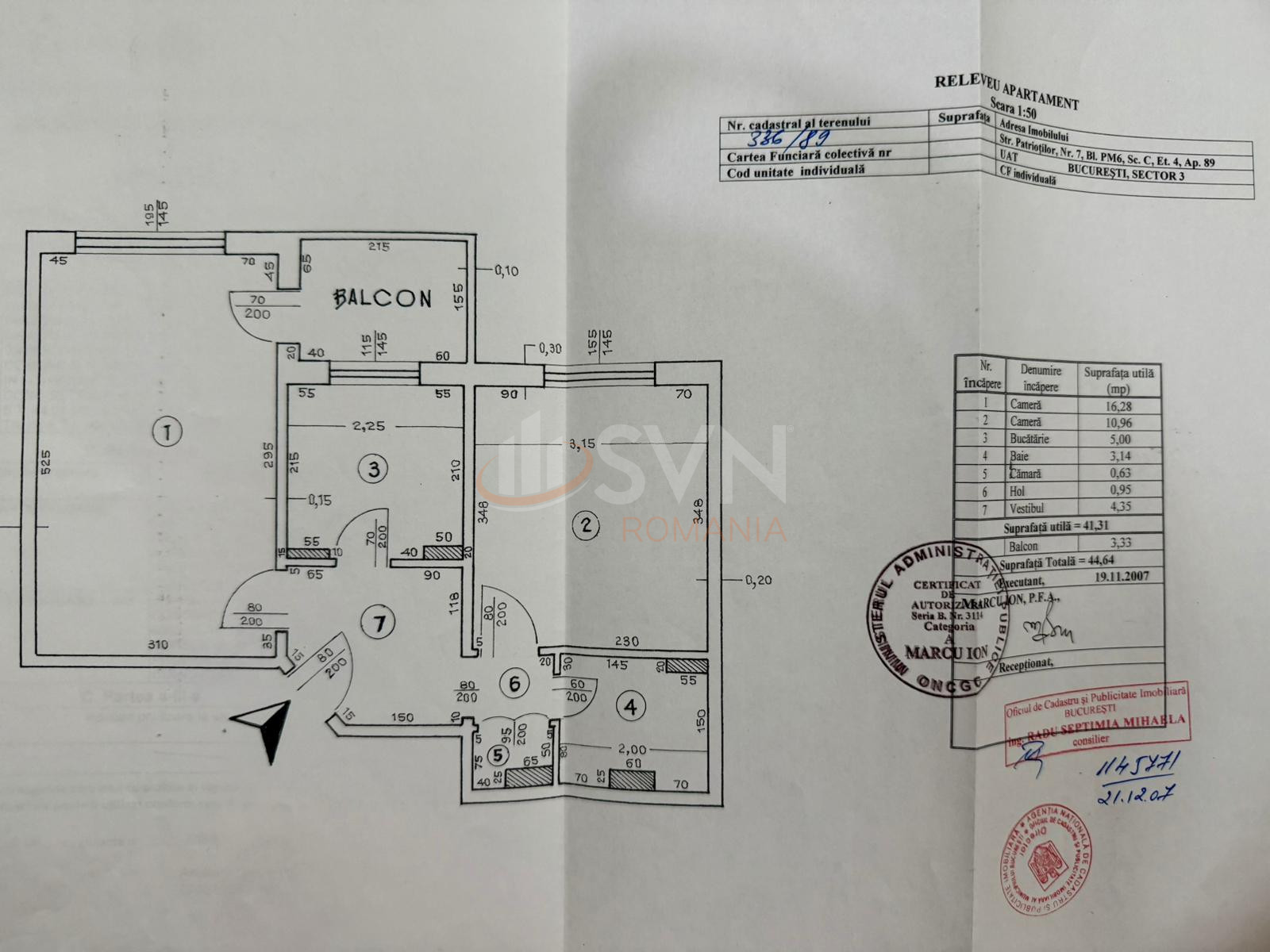 Apartament, 2 camere Bucuresti/Nicolae Grigorescu