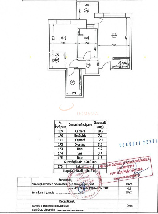 Apartament, 2 camere Bucuresti/Aviatiei