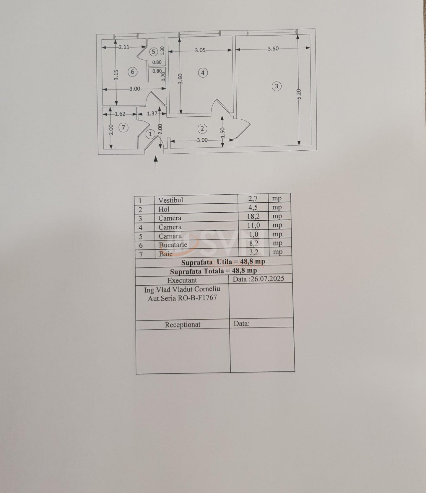Apartament, 2 camere Bucuresti/Nicolae Grigorescu
