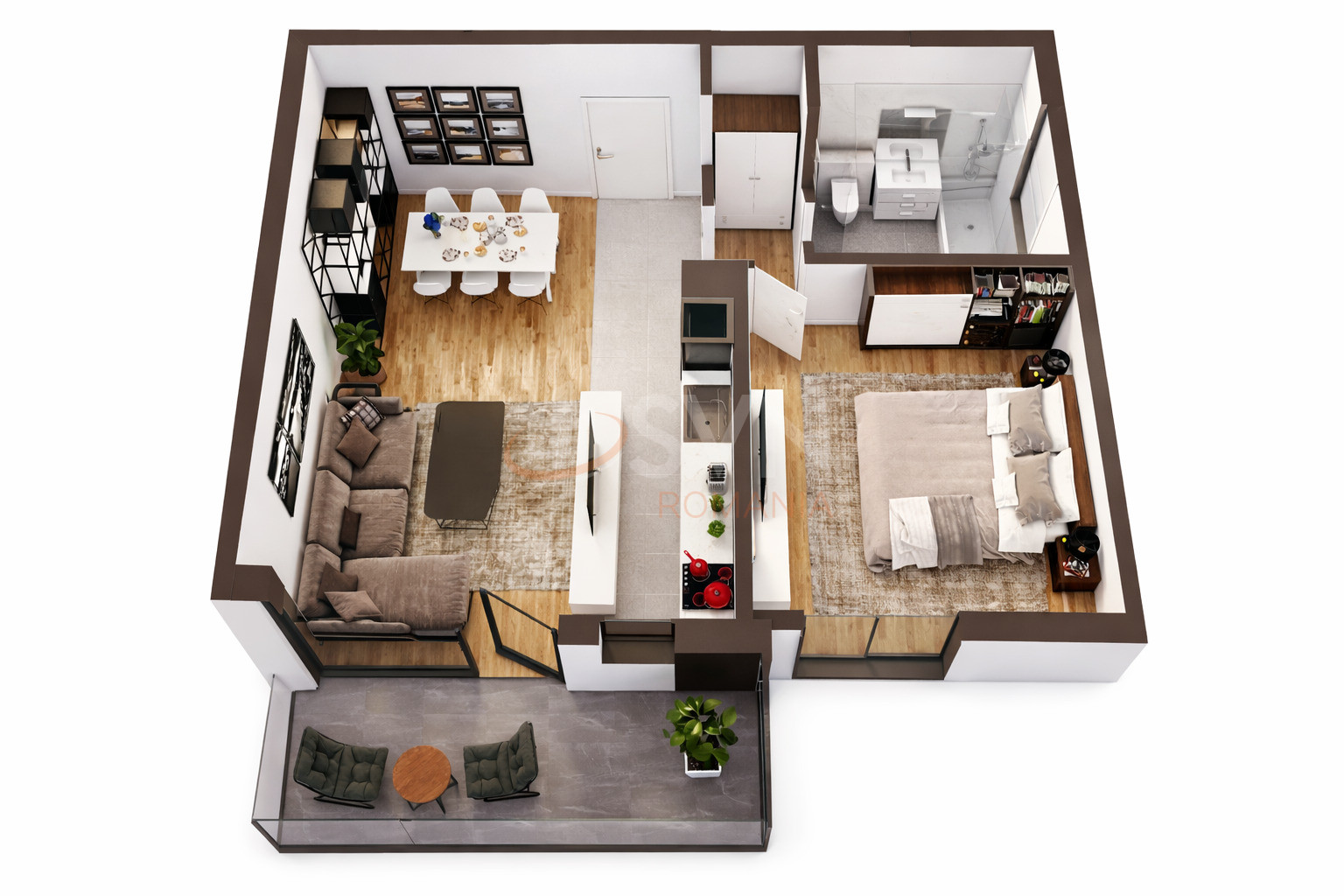 Apartament, 2 camere Bucuresti/Aviatiei