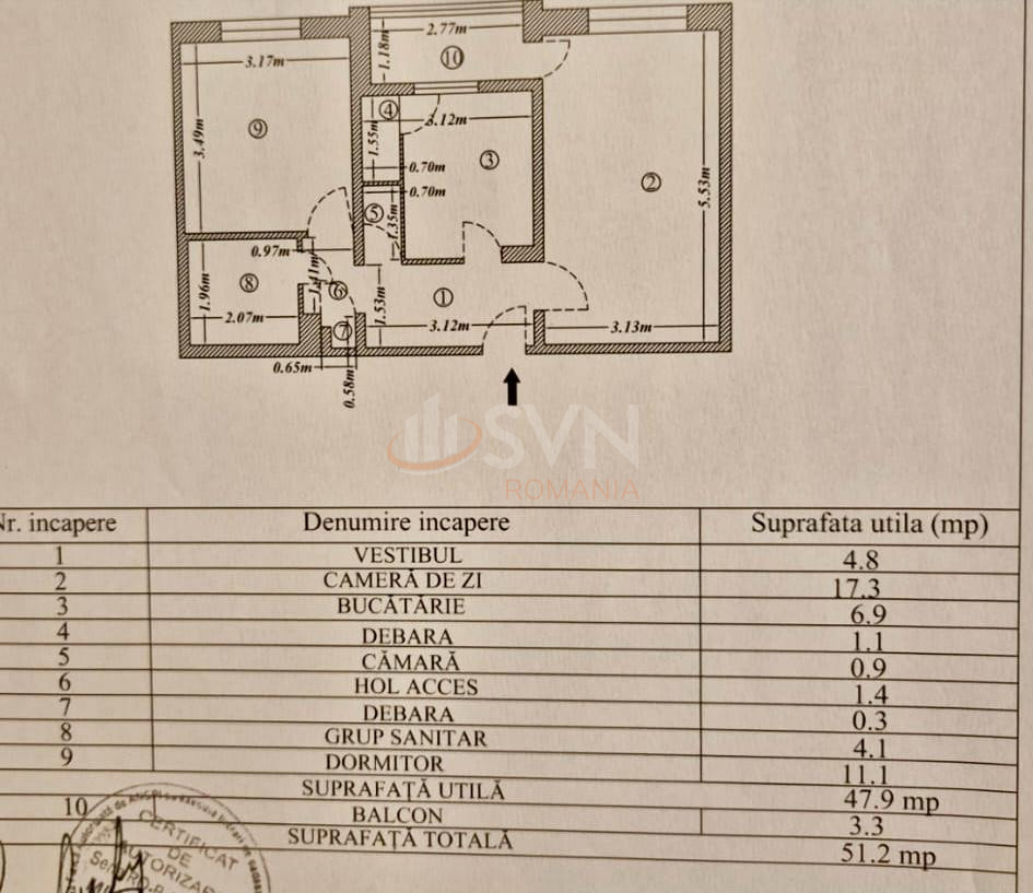 Apartament, 2 camere Bucuresti/Obor