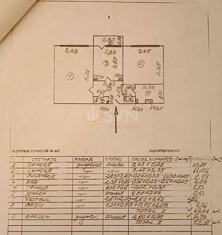 Apartament, 2 camere Bucuresti/Crangasi