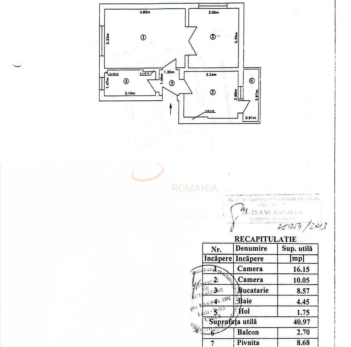 Apartament, 2 camere Bucuresti/Dorobanti