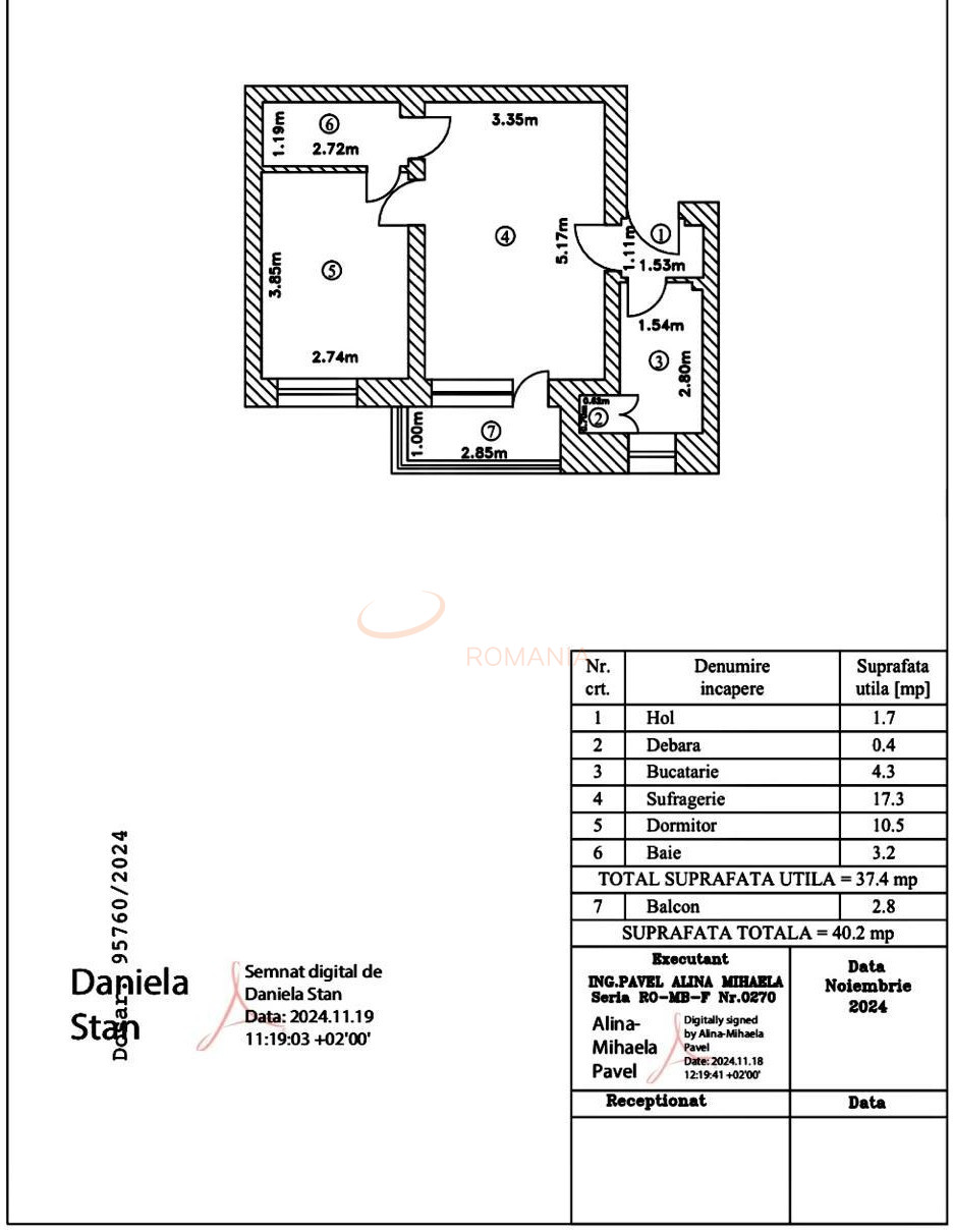 Apartament, 2 camere Bucuresti/Floreasca