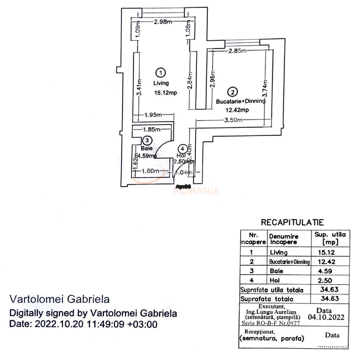 Apartament, 2 camere Ilfov/Voluntari