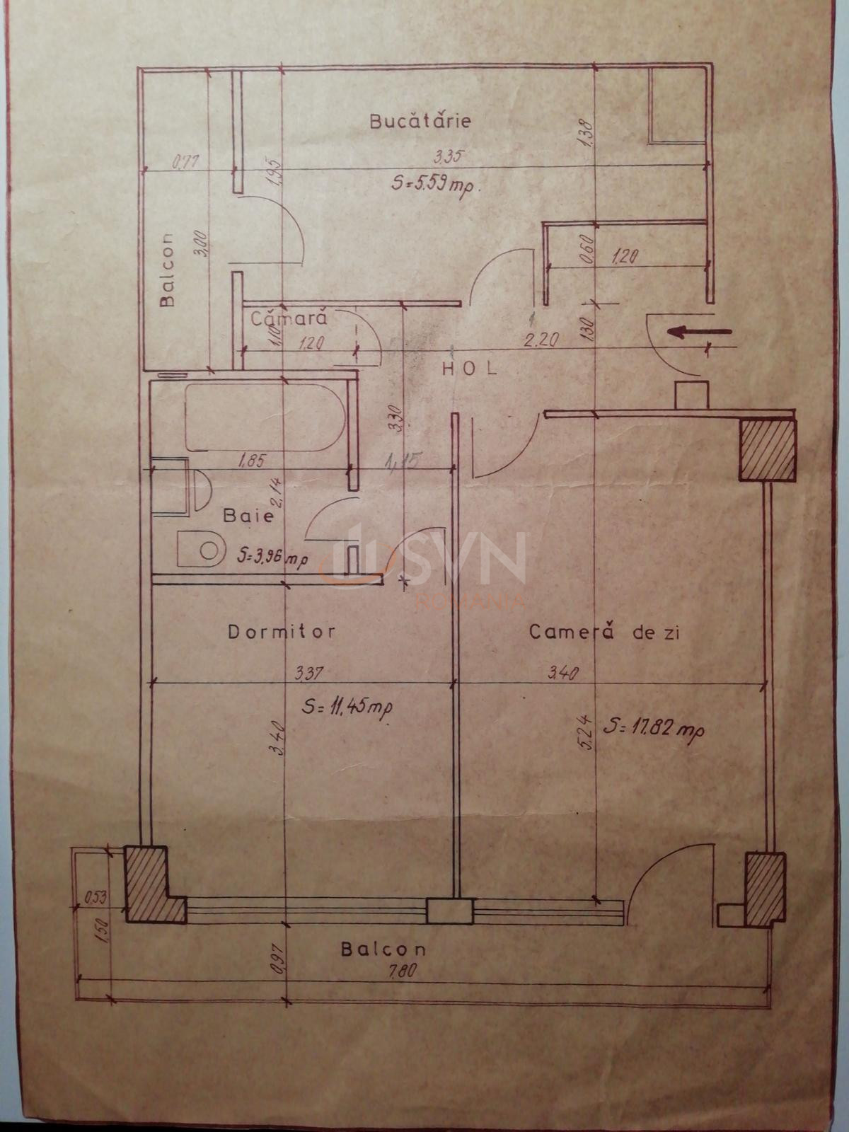 Apartament, 2 camere Bucuresti/Bucur Obor