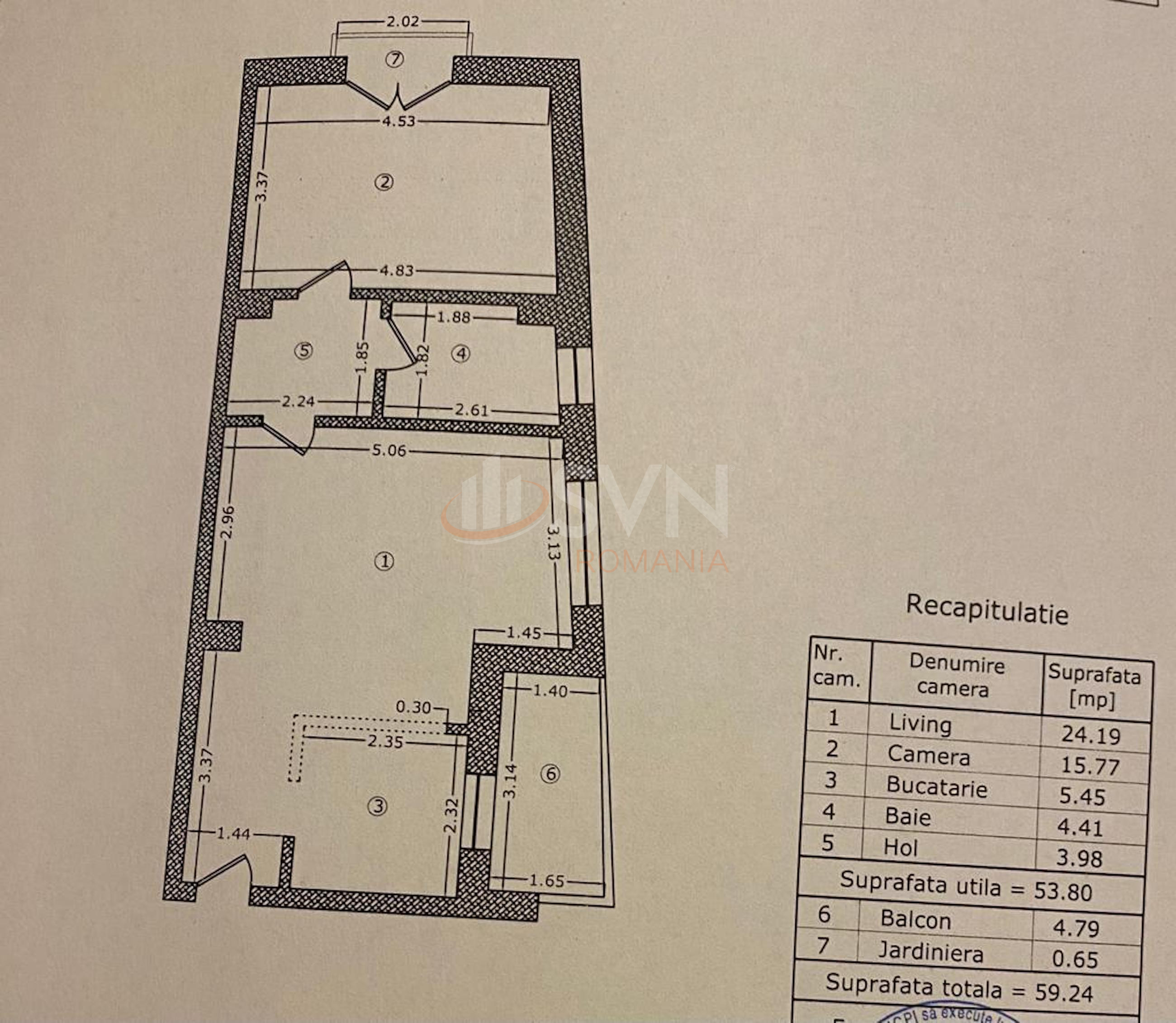 Apartament, 2 camere Bucuresti/Sisesti