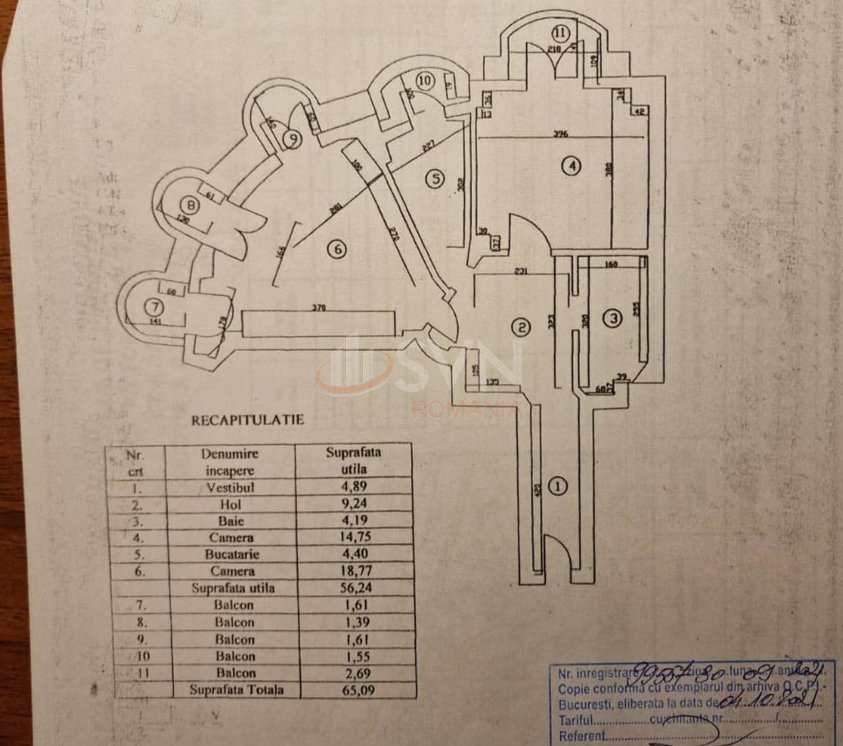 Apartament, 2 camere Bucuresti/Calea Victoriei