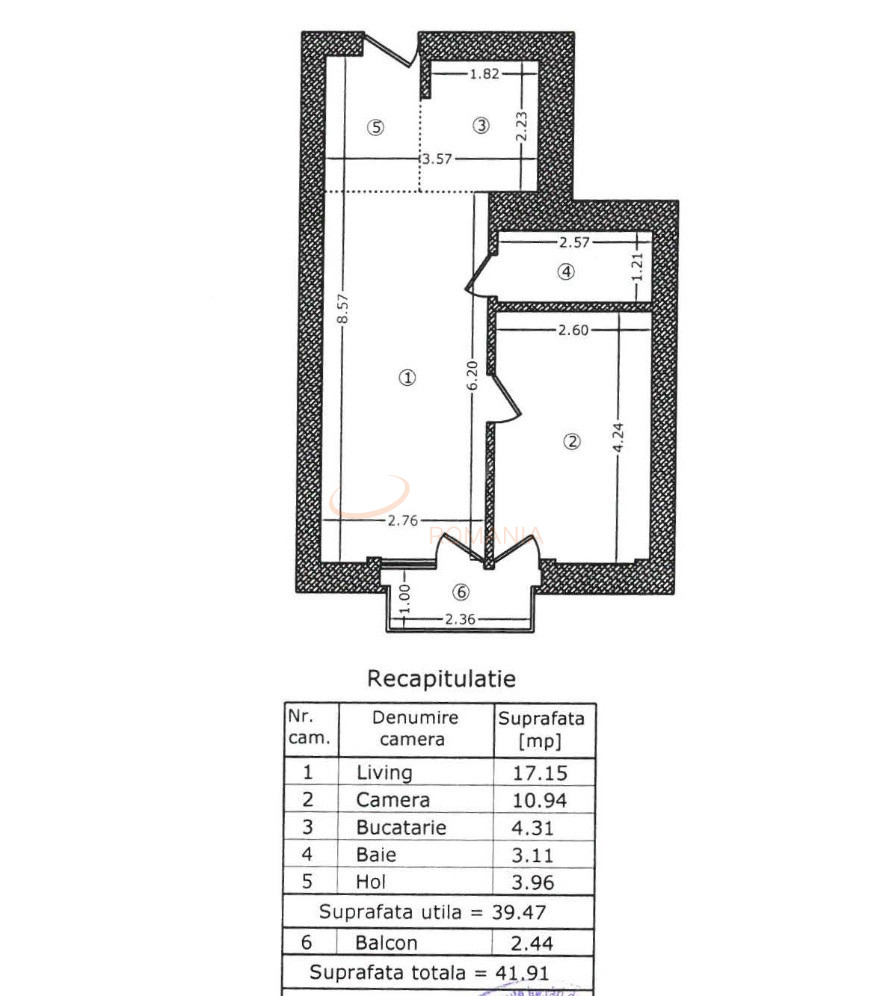 Apartament, 2 camere Bucuresti/Aviatiei