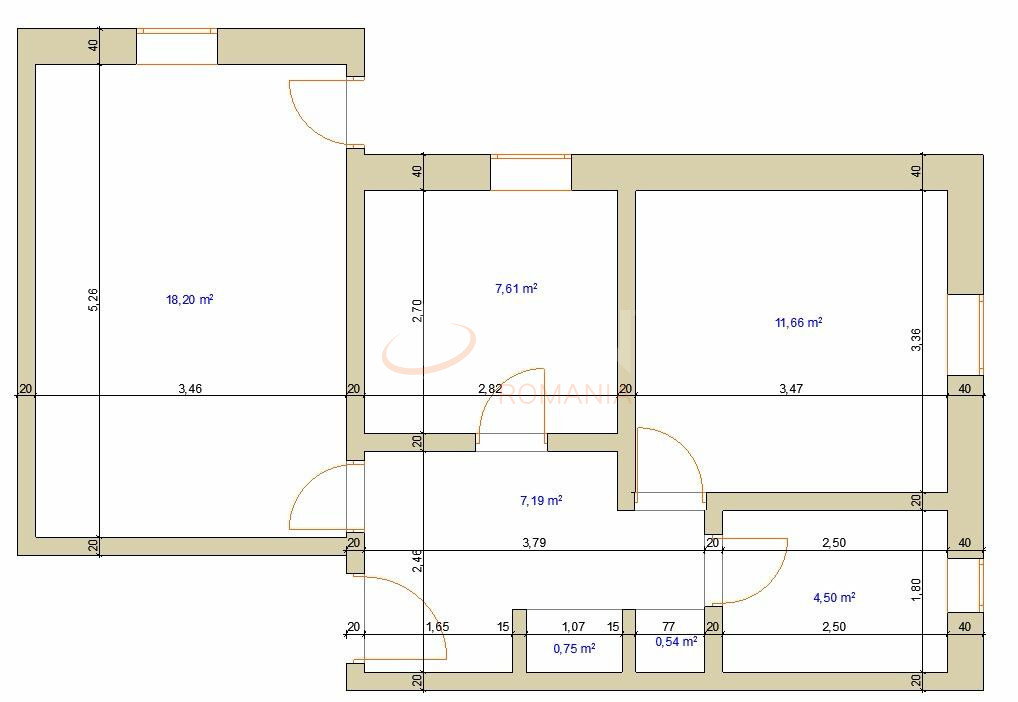 Apartament, 2 camere Bucuresti/Aviatiei
