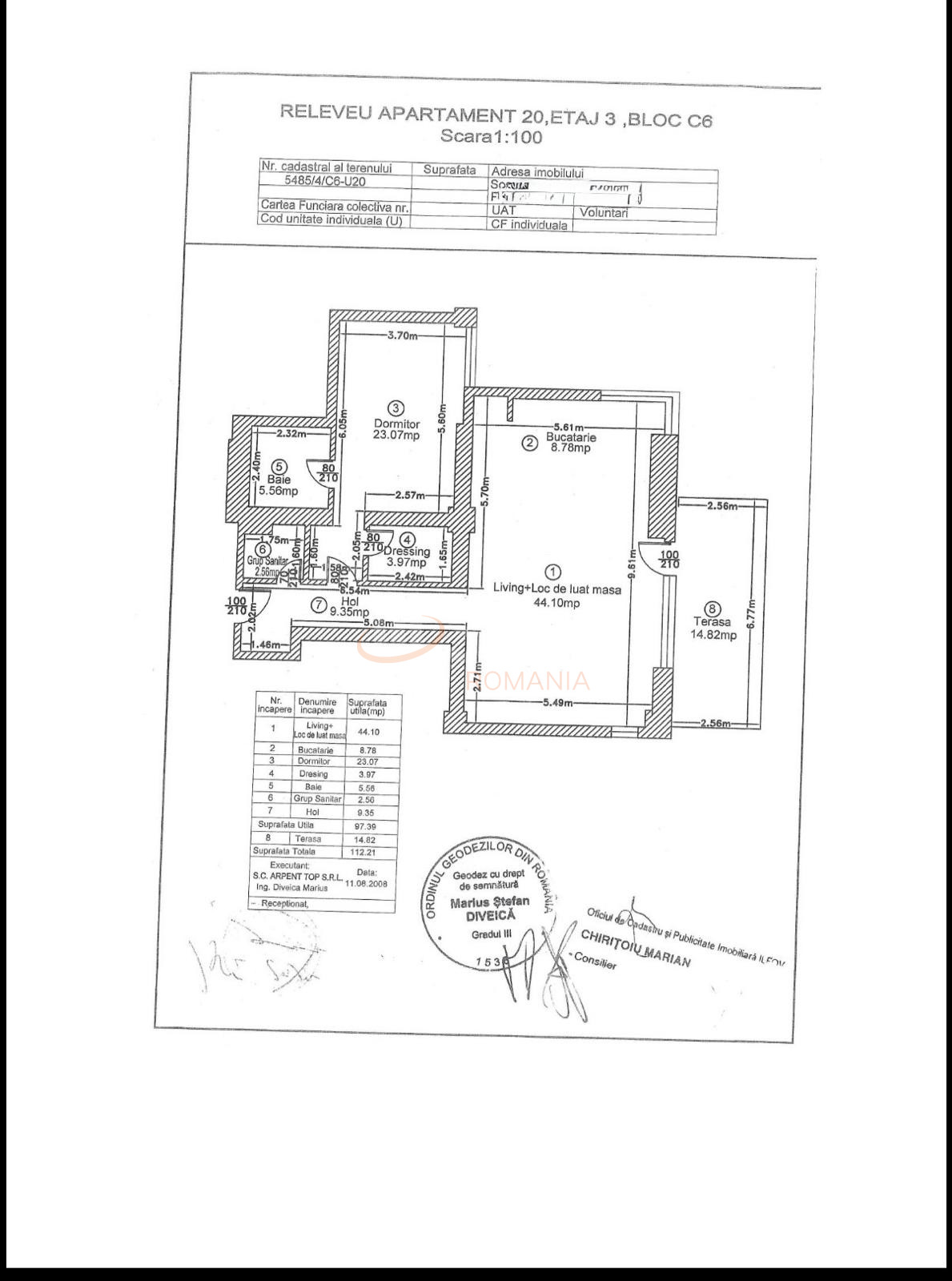 Apartament, 2 camere Bucuresti/Pipera