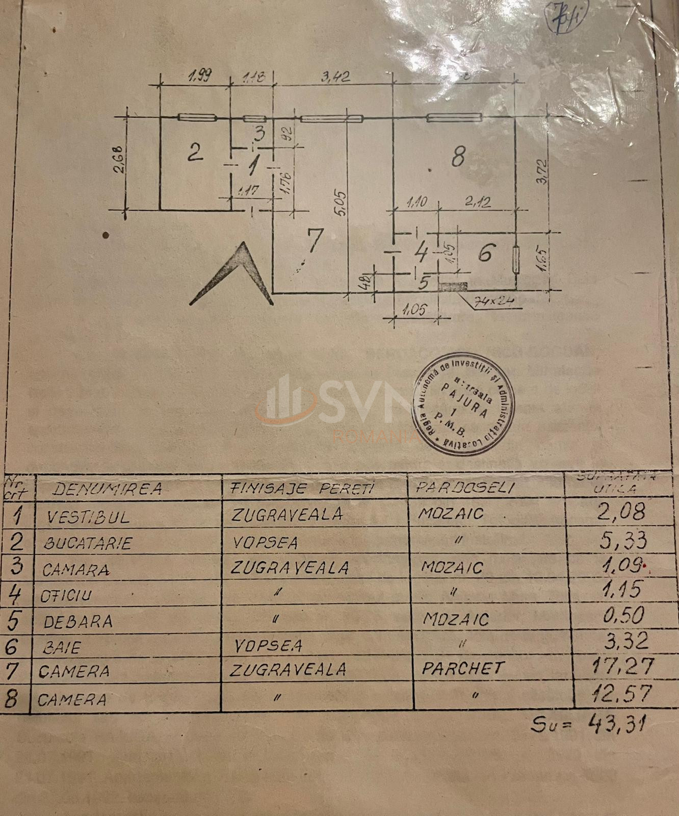 Apartament, 2 camere Bucuresti/1 Mai
