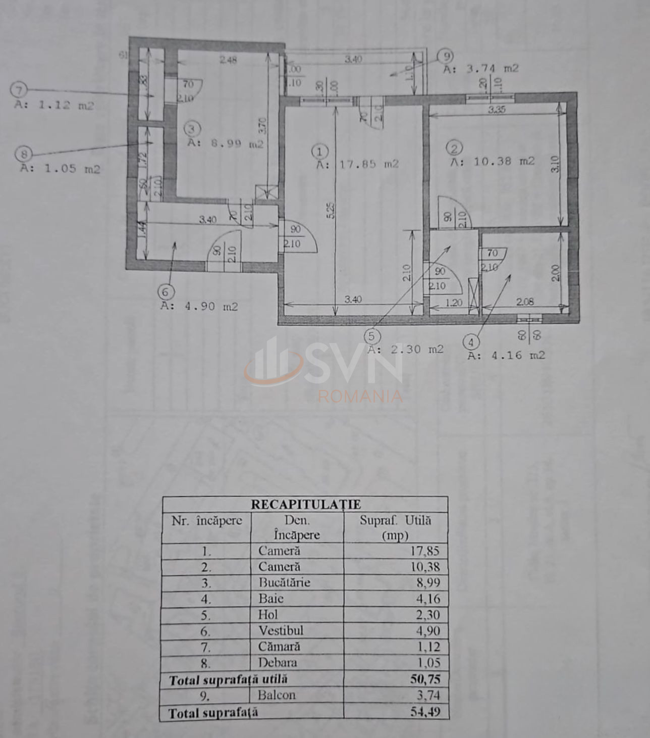 Apartament, 2 camere Bucuresti/Mosilor