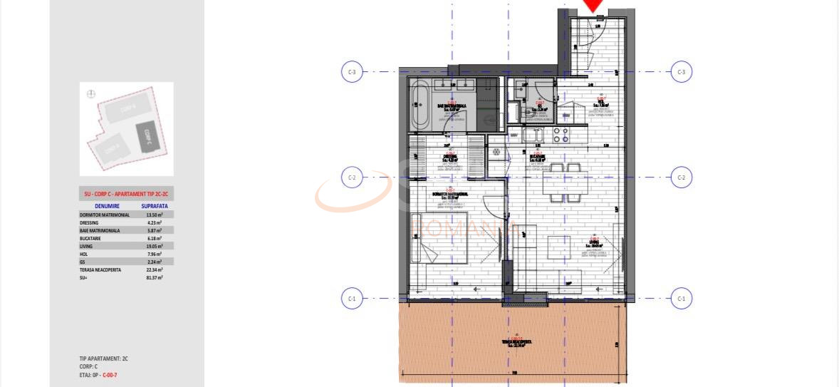 Apartament, 2 camere Bucuresti/Herastrau