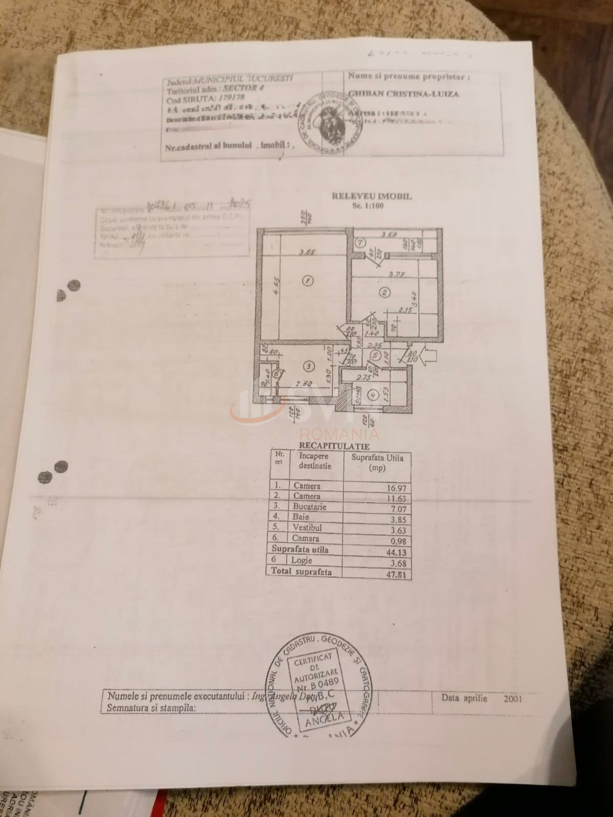 Apartament, 2 camere Bucuresti/Cantemir