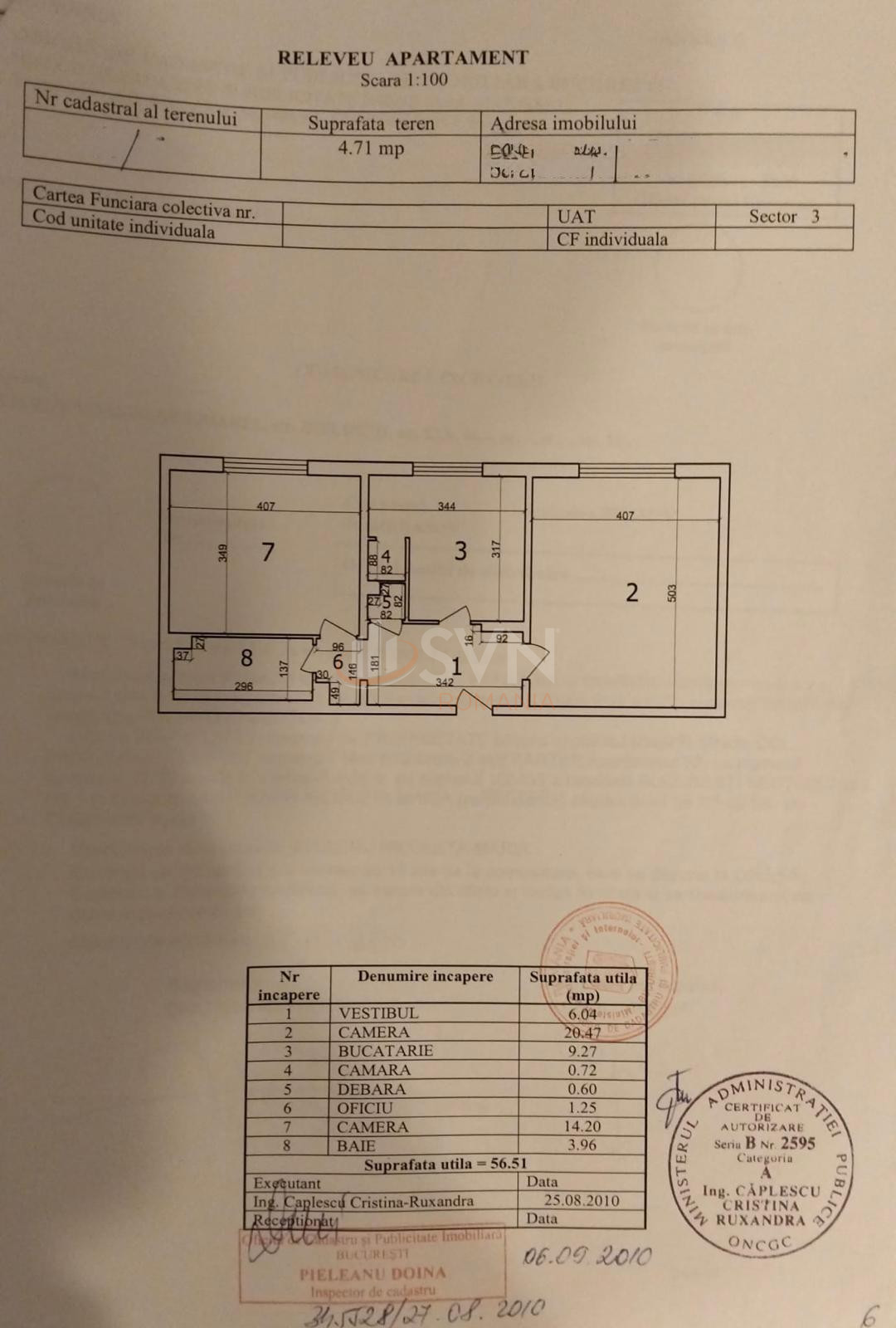 Apartament, 2 camere Bucuresti/Timpuri Noi