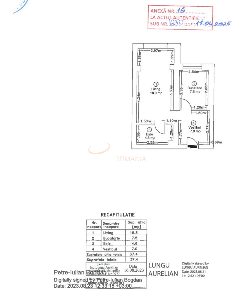 Apartament, 2 camere Bucuresti/Pipera