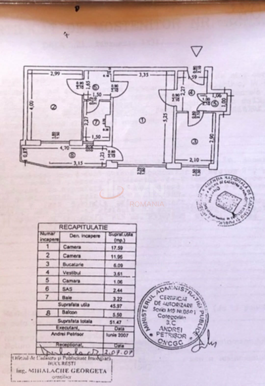 Apartament, 2 camere Bucuresti/Tei
