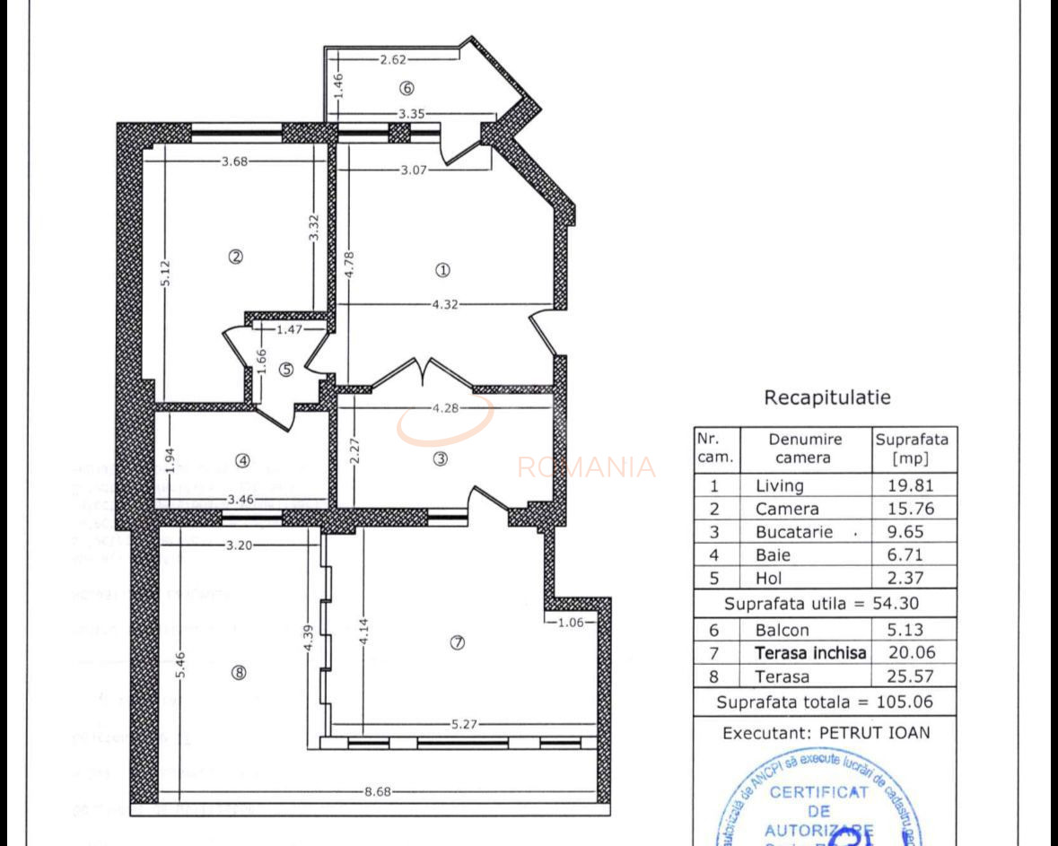 Apartament, 2 camere Bucuresti/Dristor
