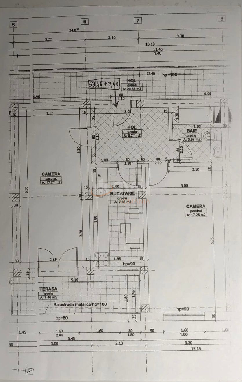 Apartament, 2 camere Cluj/Marasti