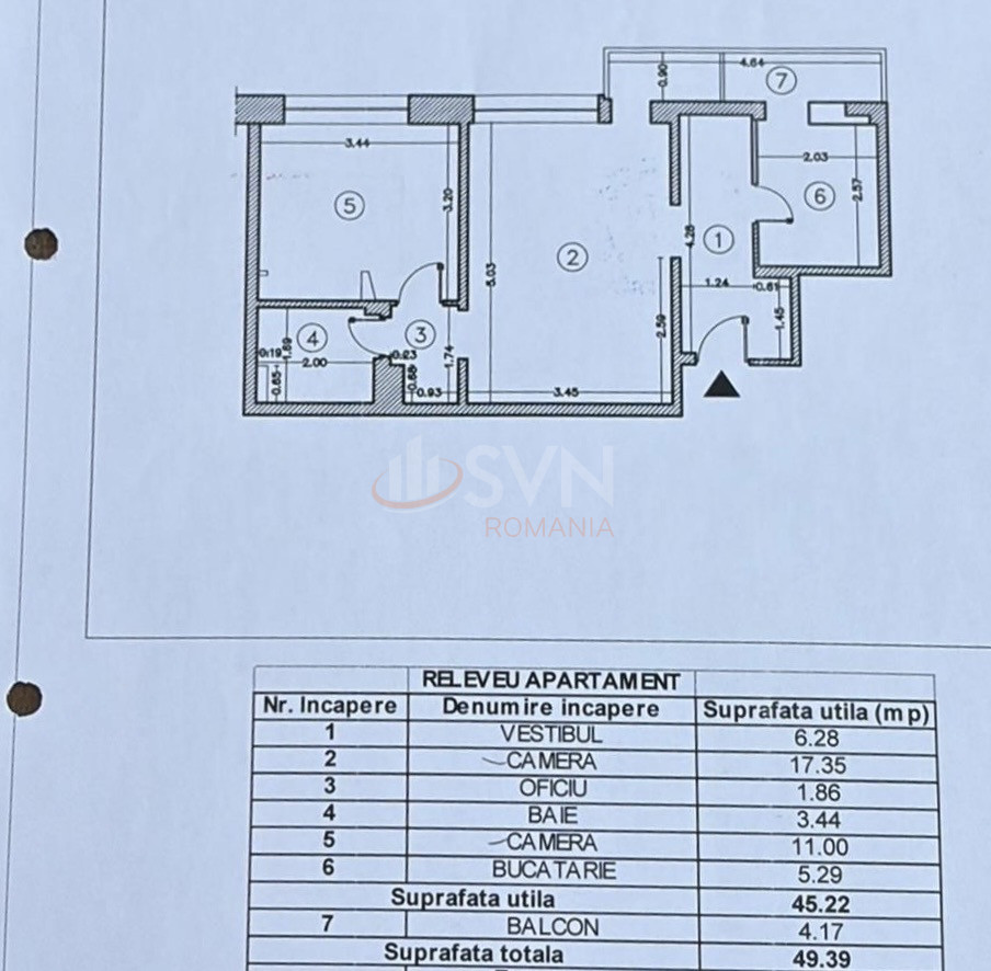Apartament, 2 camere Bucuresti/Grivita