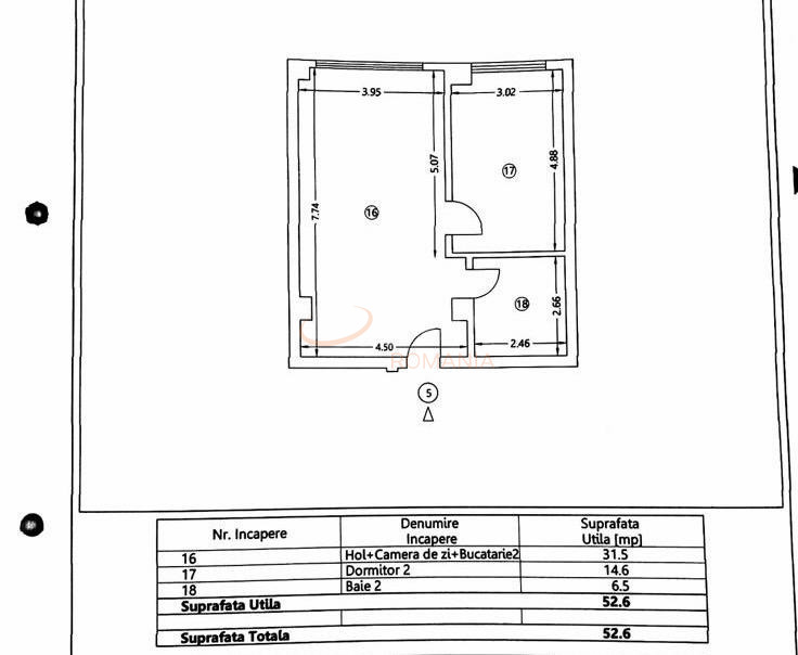 Apartament, 2 camere Constanta/Nord