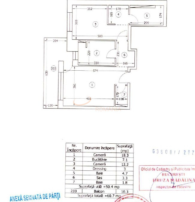 Apartament, 2 camere Bucuresti/Aviatiei