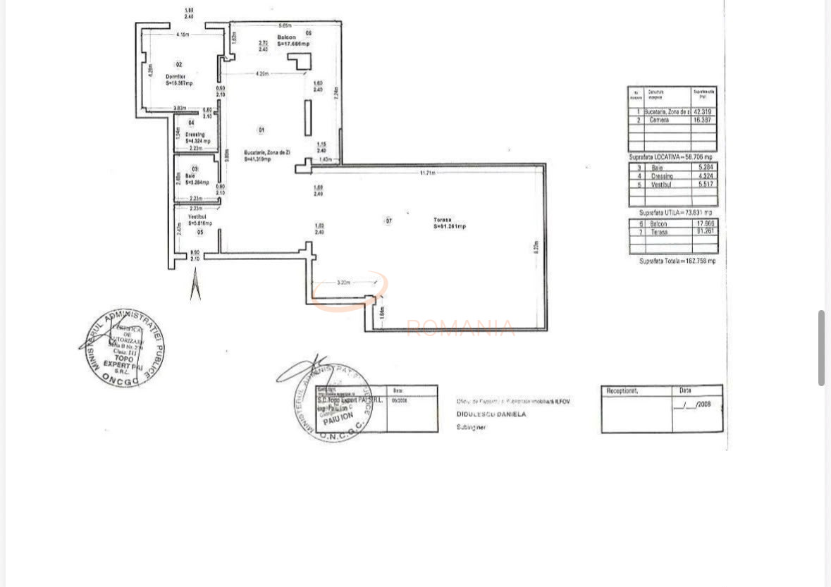 Apartament, 2 camere Bucuresti/Pipera