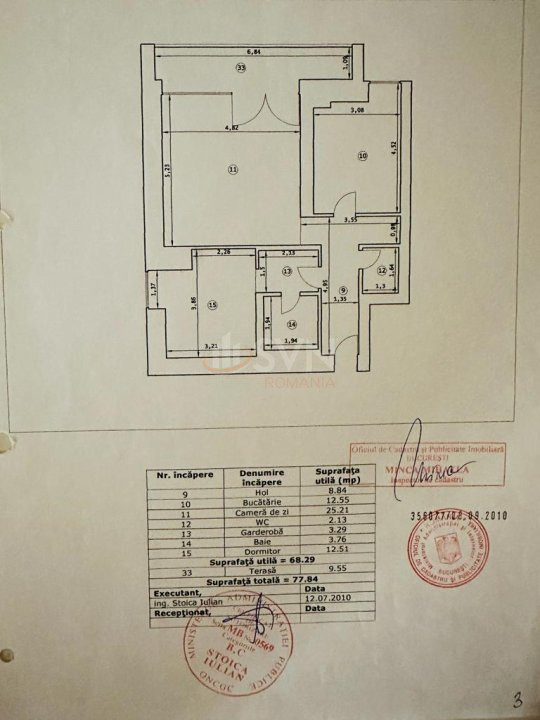 Apartament, 2 camere Bucuresti/Arcul De Triumf