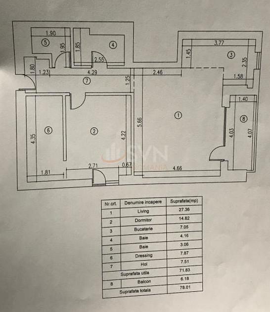 Apartament, 2 camere Bucuresti/Floreasca