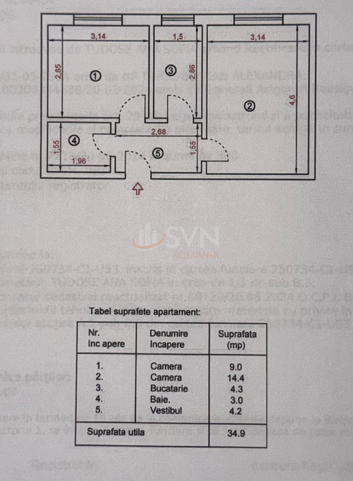 Apartament, 2 camere Bucuresti/Dorobanti