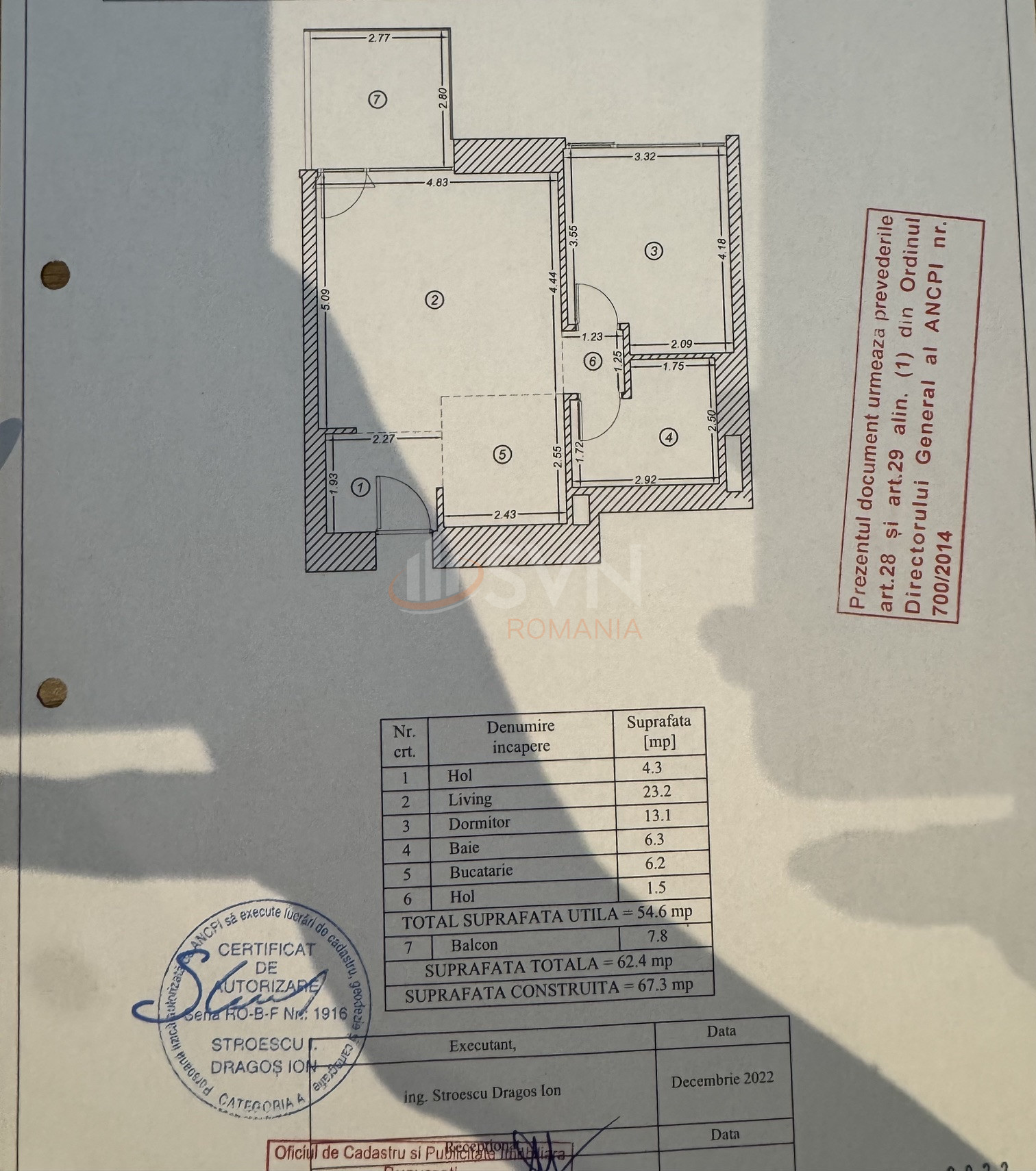 Apartament, 2 camere Bucuresti/Barbu Vacarescu