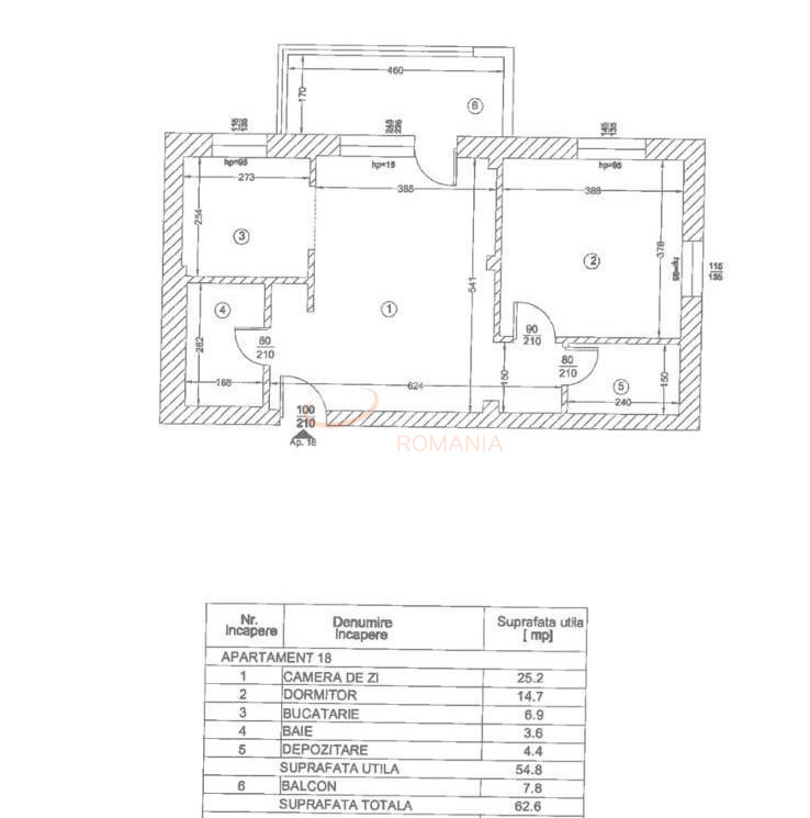 Apartament, 2 camere Bucuresti/Pipera