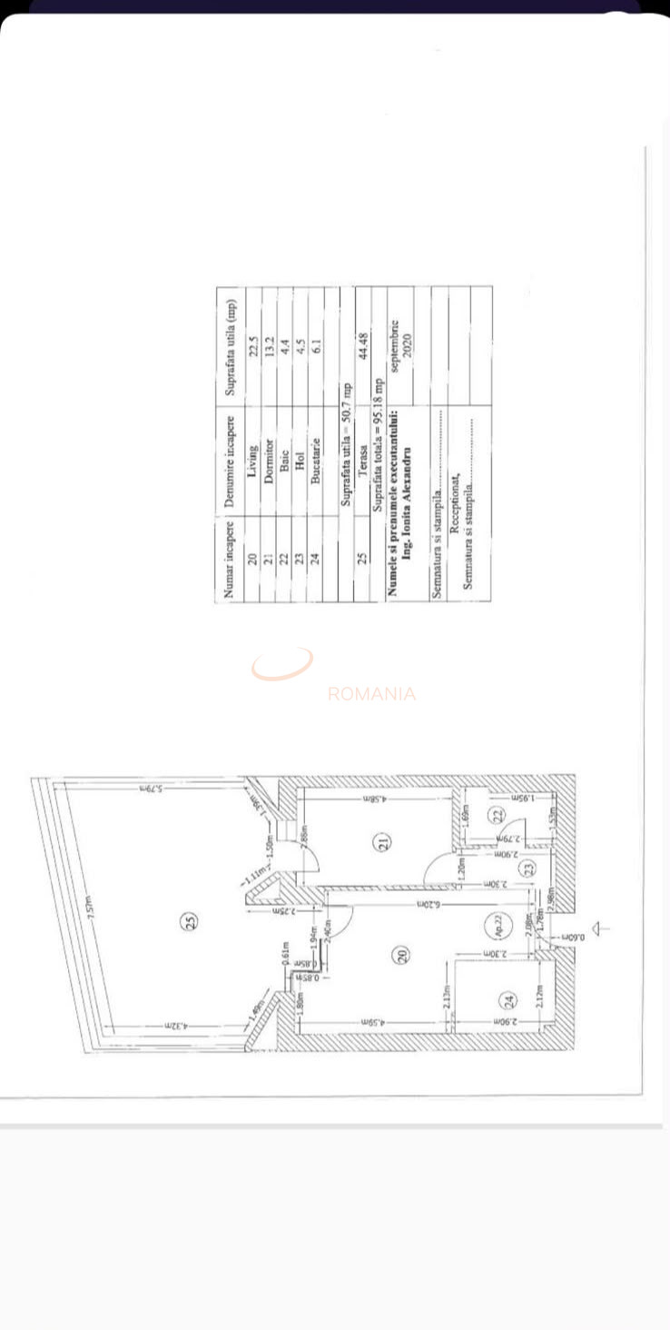 Apartament, 2 camere Bucuresti/Barbu Vacarescu