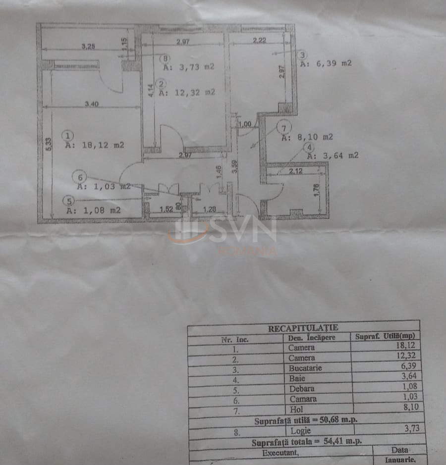 Apartament, 2 camere Bucuresti/Domenii